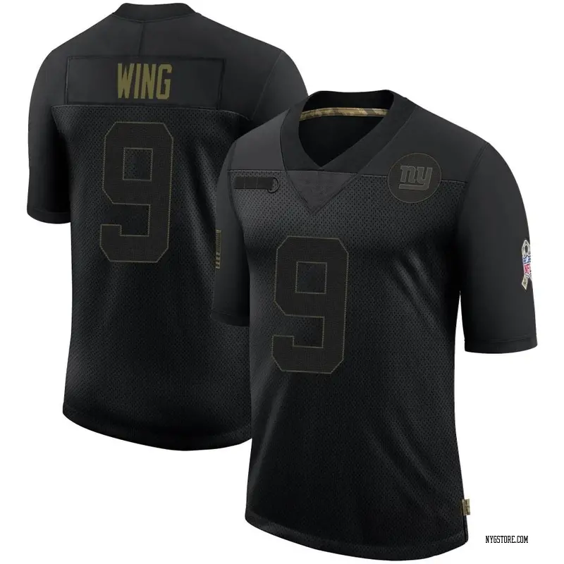 Black Men's Brad Wing New York Giants Limited 2020 Salute...