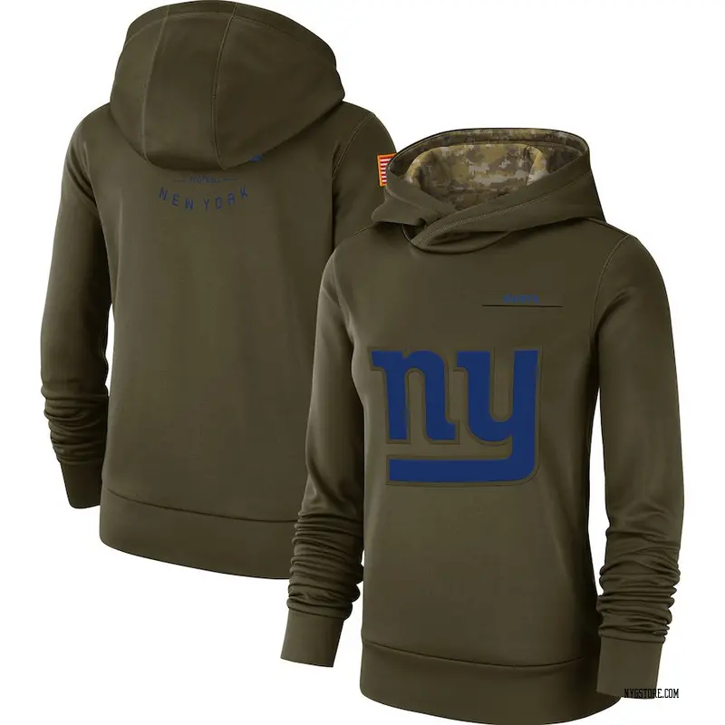 Details about   2019 Men's New York Giants Olive Salute to Service Sideline Therma Hoodie